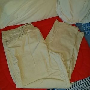 Plus size denim jeans